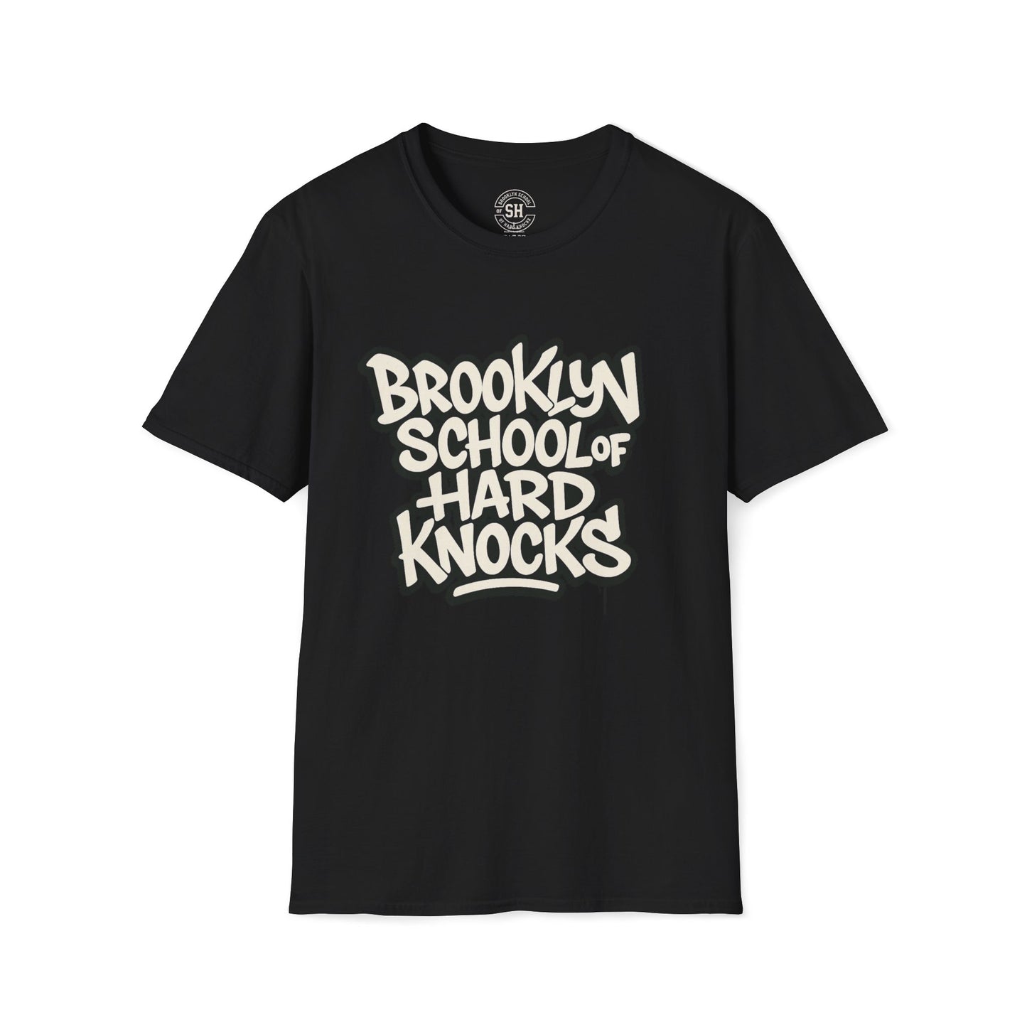 Brooklyn School of Hard Knocks T-Shirt | Trendy Streetwear Tee, Unisex Graphic Tee, Gift for Students, Urban Fashion, Casual Wear