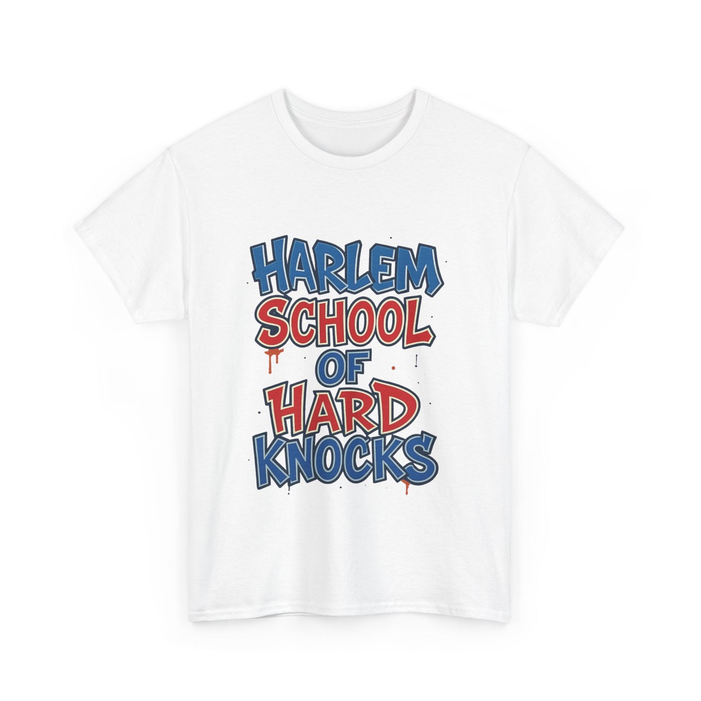 Unisex Graffiti Tee - School of Hard Knocks, Streetwear Shirt, Casual Top, Unisex Graphic Tee, Gift for Students