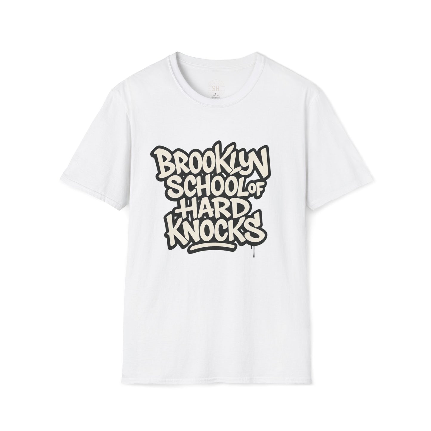 Brooklyn School of Hard Knocks T-Shirt | Trendy Streetwear Tee, Unisex Graphic Tee, Gift for Students, Urban Fashion, Casual Wear