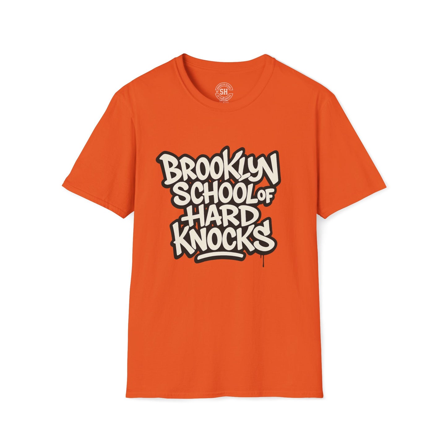 Brooklyn School of Hard Knocks T-Shirt | Trendy Streetwear Tee, Unisex Graphic Tee, Gift for Students, Urban Fashion, Casual Wear